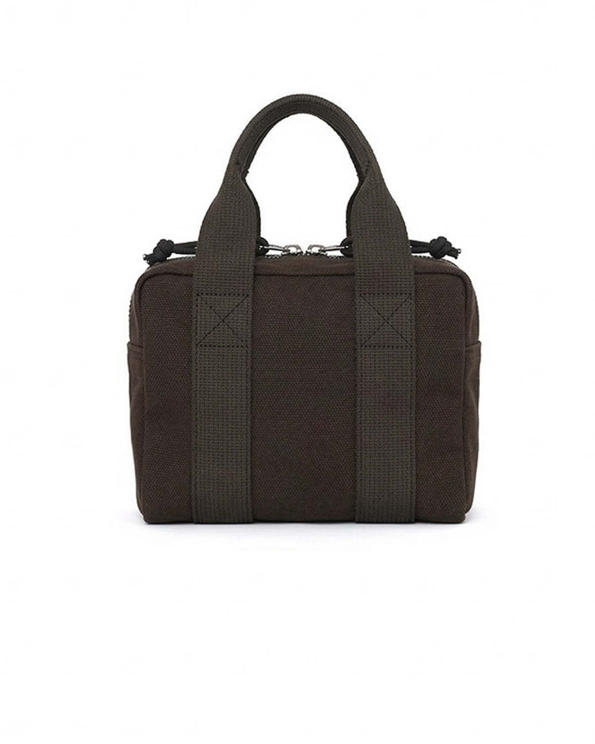 Visvim Cotton Canvas Small Plura Bag - Charcoal - Image 2 of 3