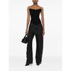 Mugler Panelled Strapless Top - Black - Thumbnail 2