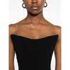 Mugler Panelled Strapless Top - Black - Thumbnail 5