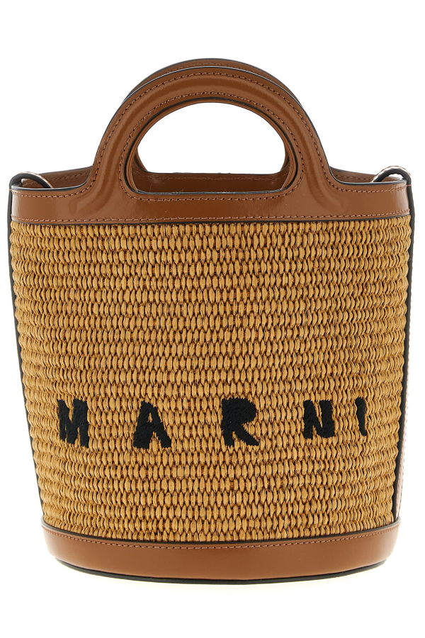 Marni Small Tropicalia Bucket Bag - Brown