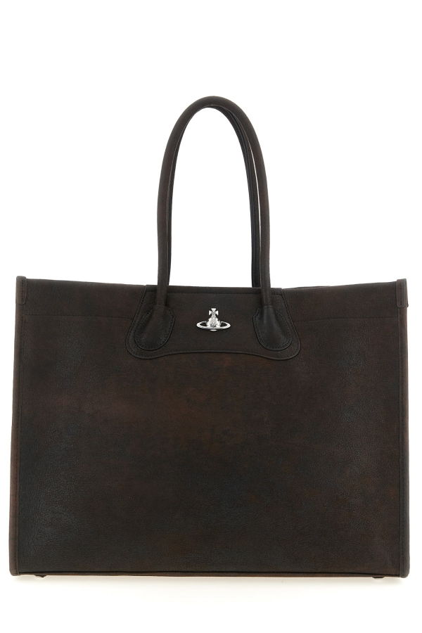 Vivienne Westwood Troy Shopping Bag - Brown