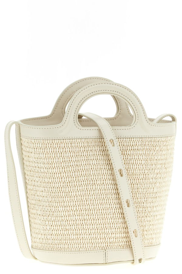Marni Tropicalia Small Bucket Bag - White