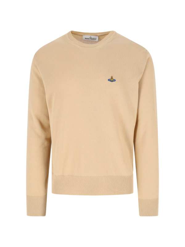 Vivienne Westwood Alex Crew Neck Sweater - Beige