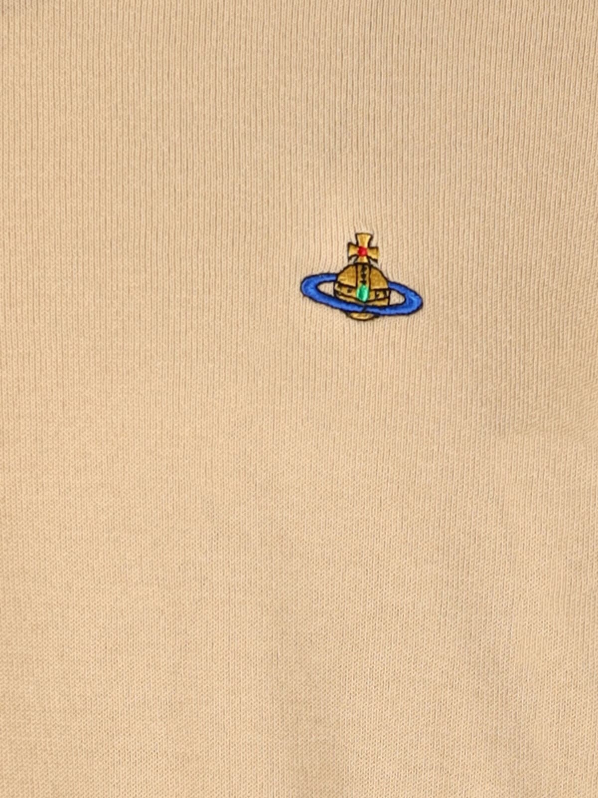 Vivienne Westwood Alex Crew Neck Sweater - Beige - Image 3 of 3