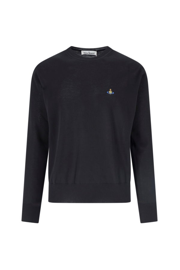 Vivienne Westwood Alex Crew Neck Sweater - Black