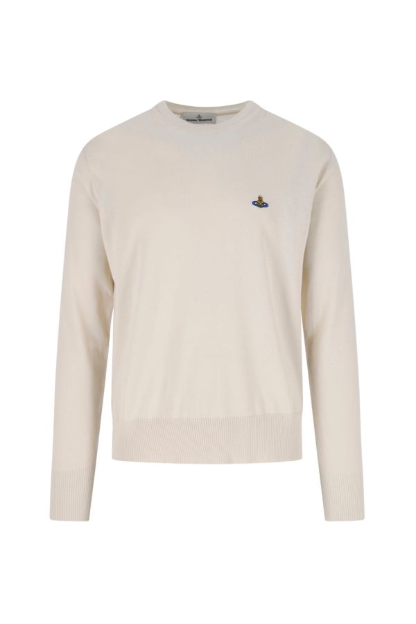 Vivienne Westwood Alex Crew Neck Sweater - Cream