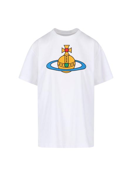 Vivienne Westwood Heart World T-Shirt - Black | Garmentory