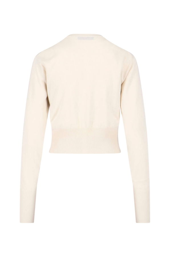 Vivienne Westwood Bea Logo Cardigan - Cream