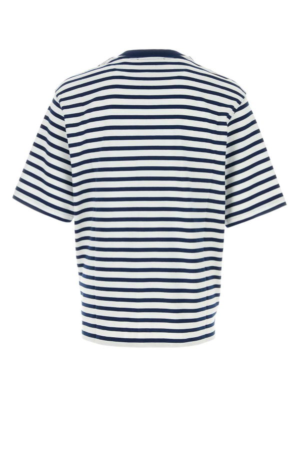 Ami Alexandre Mattiussi Embroidered Cotton Oversize T-Shirt - Encreblanc