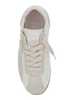 Represent White Sneakers With Chunky Sole And Contrast Green Pull-Tab - Thumbnail 4