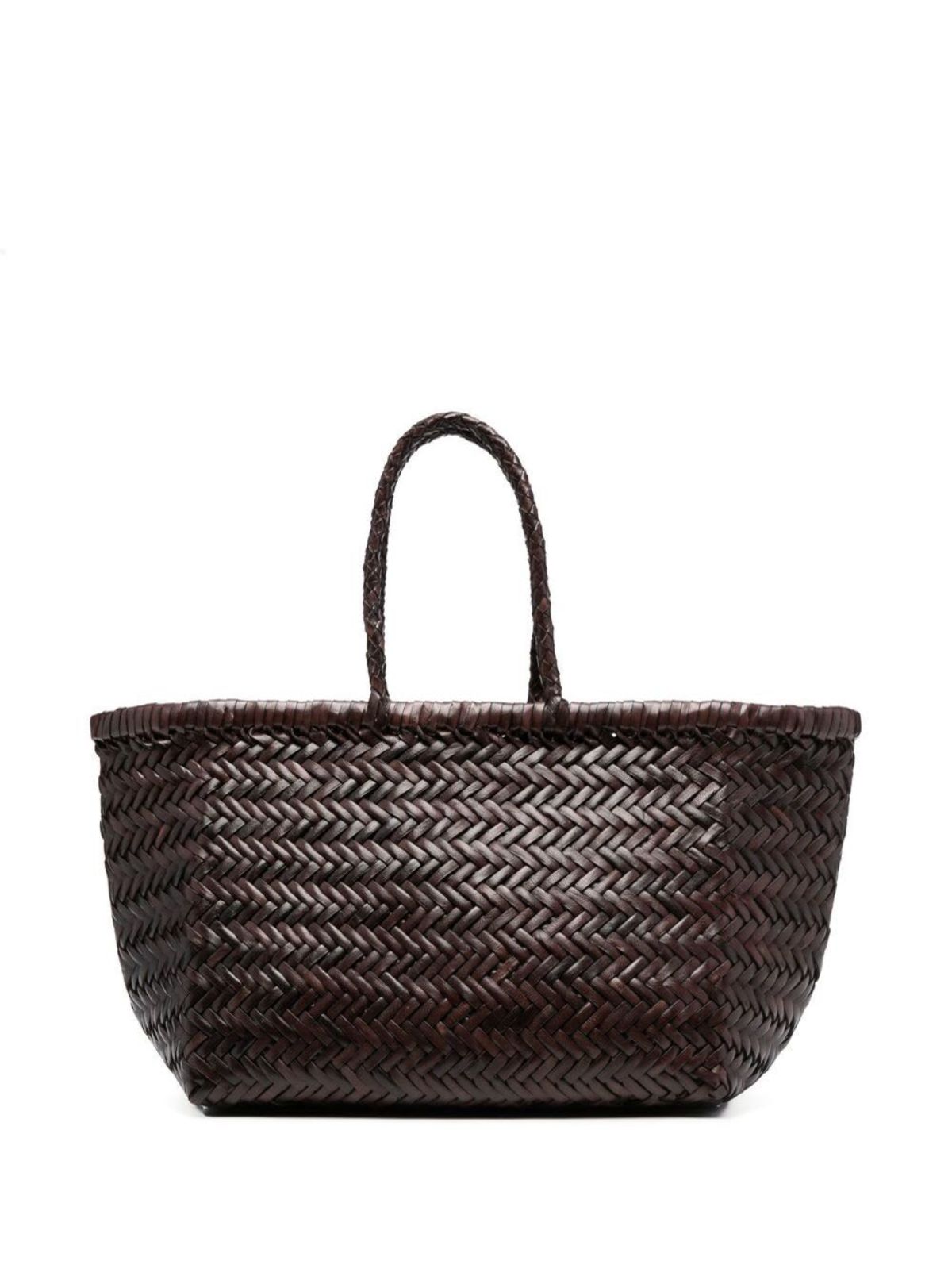 Dragon Diffusion Bamboo Triple Jump Small Handbag - Brown | Garmentory