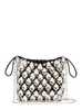 Self-Portrait Silver Crystal Chainmail Mini Bag - Metallic - Thumbnail 2
