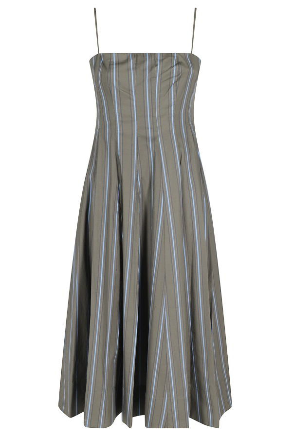 Staud Wylie Dress - Huntington Stripe