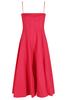 Staud Wylie Midi Dress - Cherry - Thumbnail 1