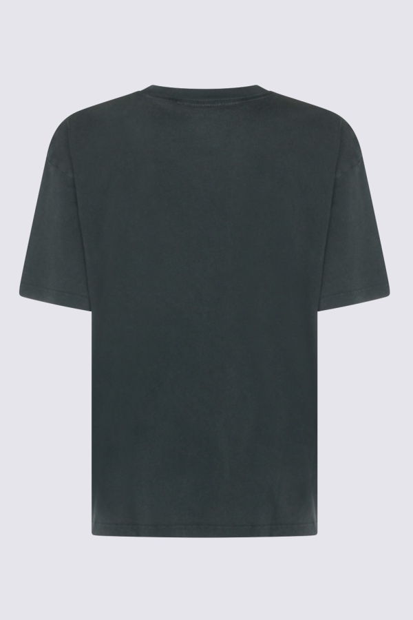 Anine Bing Viscose T-Shirt - Washed Black