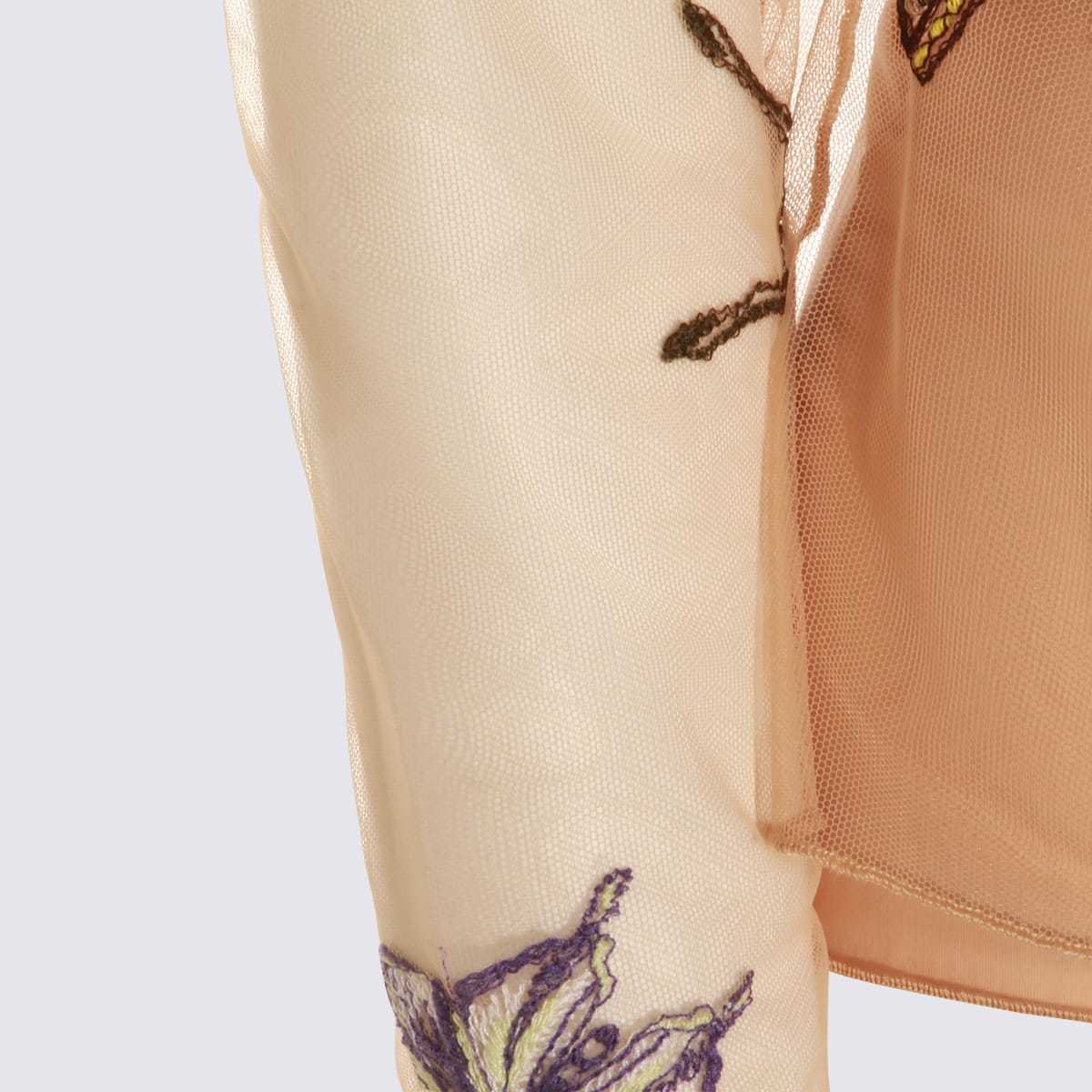 Blumarine Top - Camel/Multi - Image 4 of 5