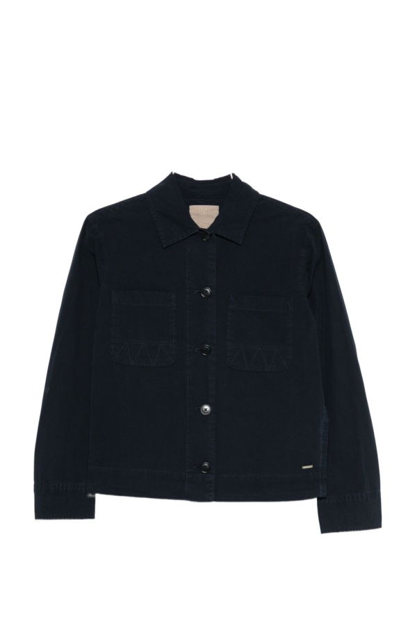 Woolrich Cotton Overshirt - Blue