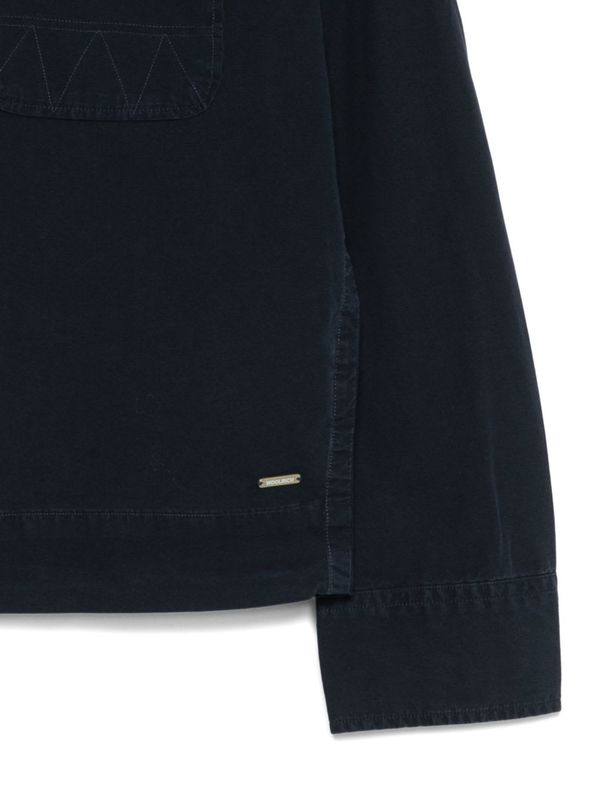 Woolrich Cotton Overshirt - Blue