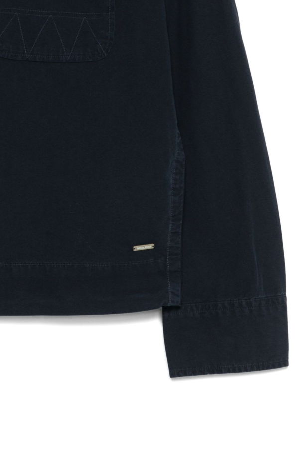 Woolrich Cotton Overshirt - Blue