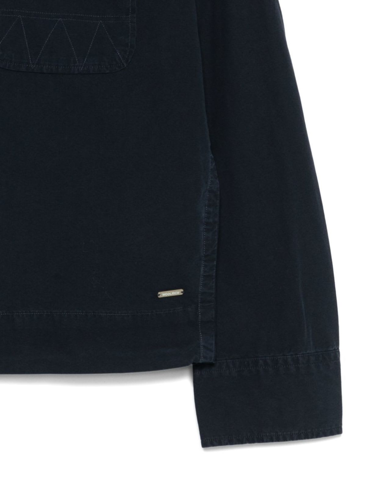 Woolrich Cotton Overshirt - Blue - Image 2 of 3