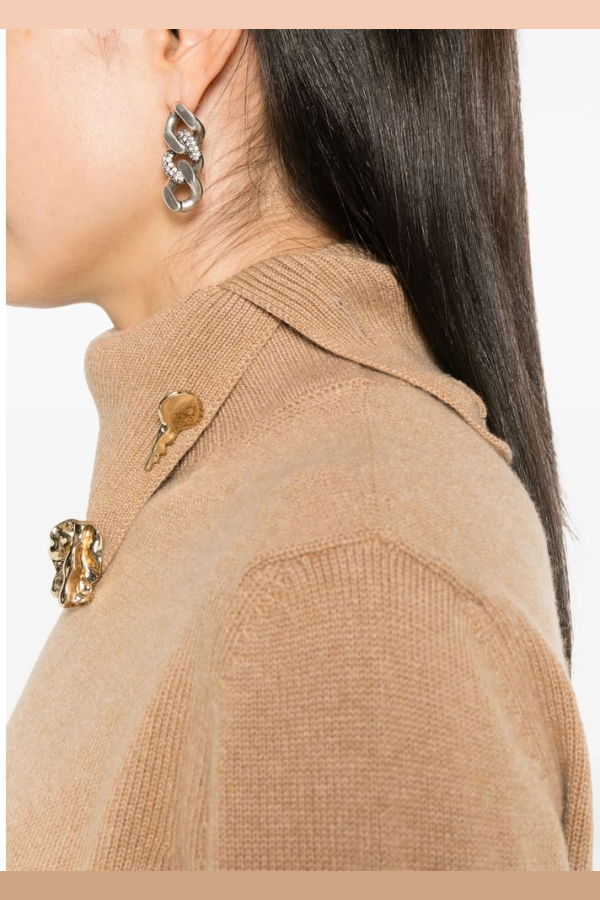 Fabiana Filippi Sweater - Camel Brown