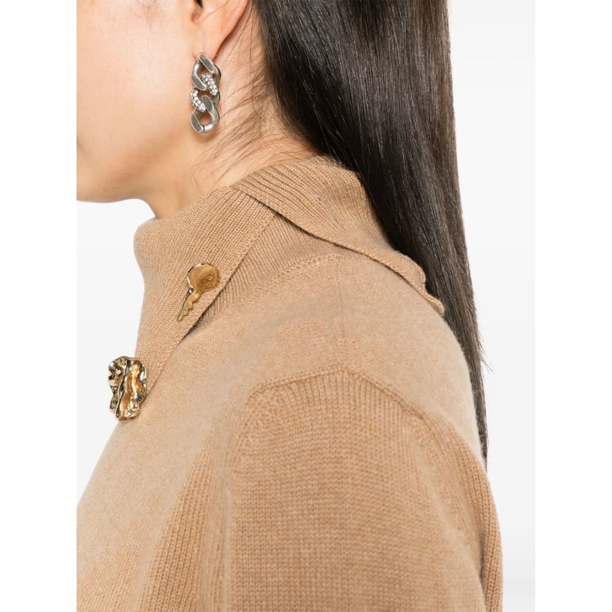 Fabiana Filippi Sweater - Camel Brown - Image 2 of 5