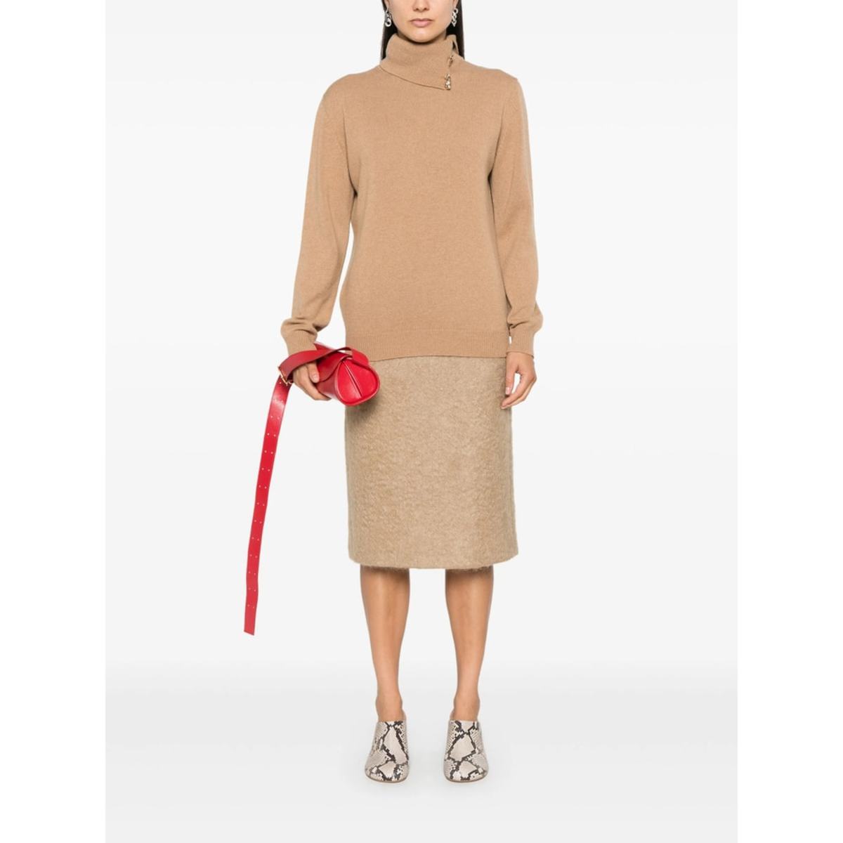 Fabiana Filippi Sweater - Camel Brown - Image 5 of 5