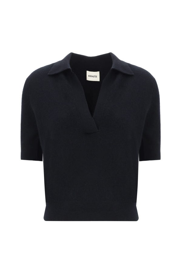 Khaite Cashmere Top - Black