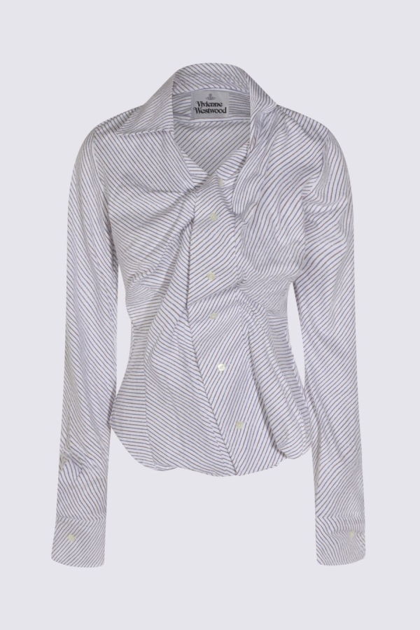 Vivienne Westwood Cotton Shirt - Blue/Brown