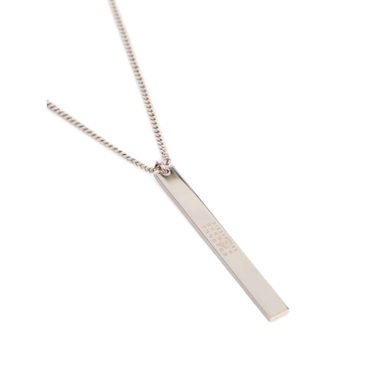 MM6 Maison Margiela Jewellery Necklace - Silver - Image 2 of 5