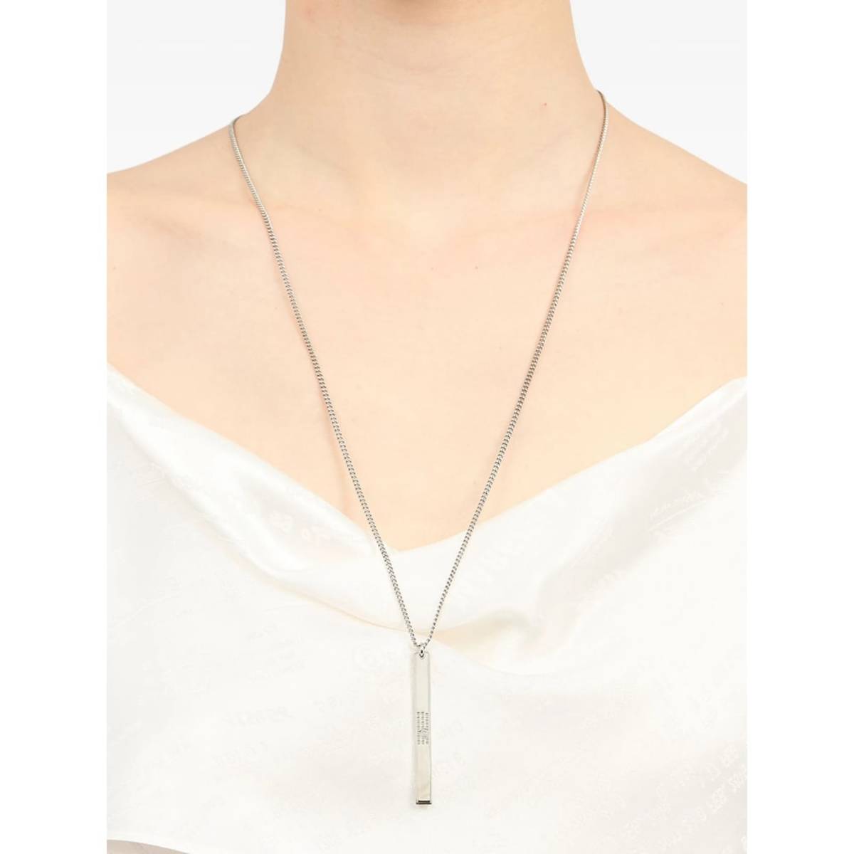 MM6 Maison Margiela Jewellery Necklace - Silver - Image 3 of 5