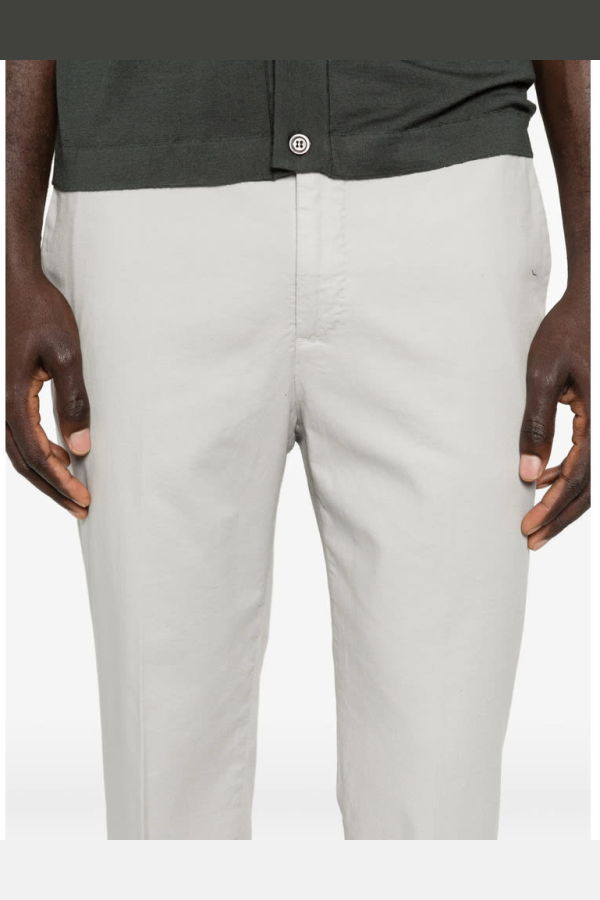 Incotex Straight Leg Pants - Gray