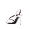 Giuseppe Zanotti Crossover Strap Slingback Pointed Toe Boots - Silver - Thumbnail 2