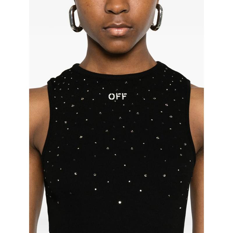 Off-White Dress - Black
