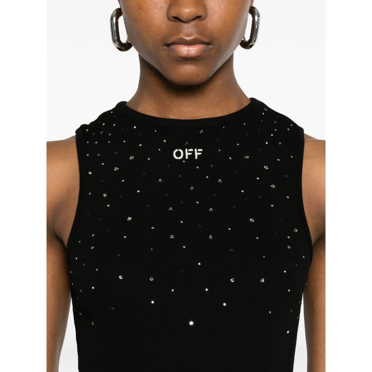 Off-White Dress - Black - Image 3 of 5