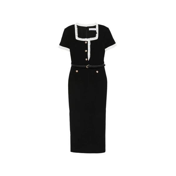 Self-Portrait Dress - Black