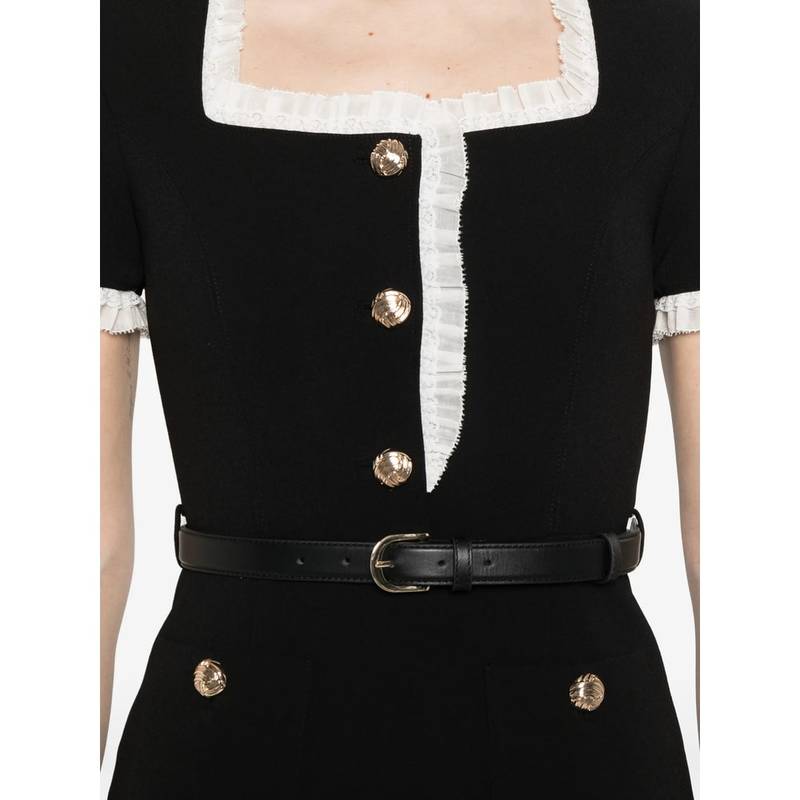 Self-Portrait Dress - Black