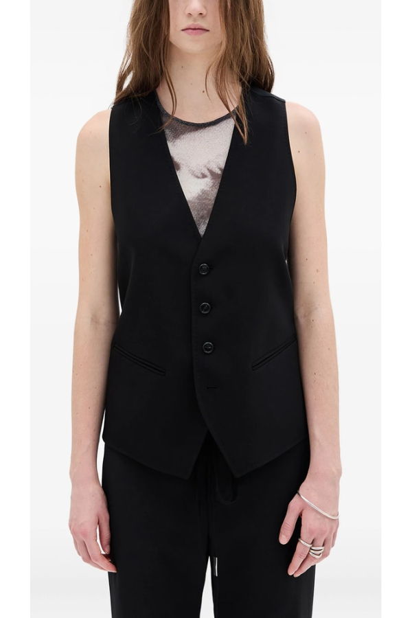 Ann Demeulemeester Waistcoat - Black