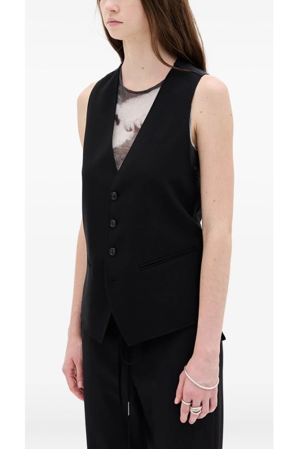 Ann Demeulemeester Waistcoat - Black