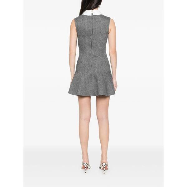 Self-Portrait Dress - Gray