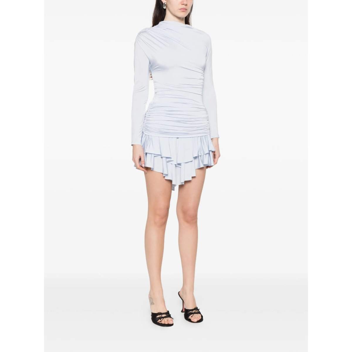 Self-Portrait Dress - Blue - Image 2 of 5