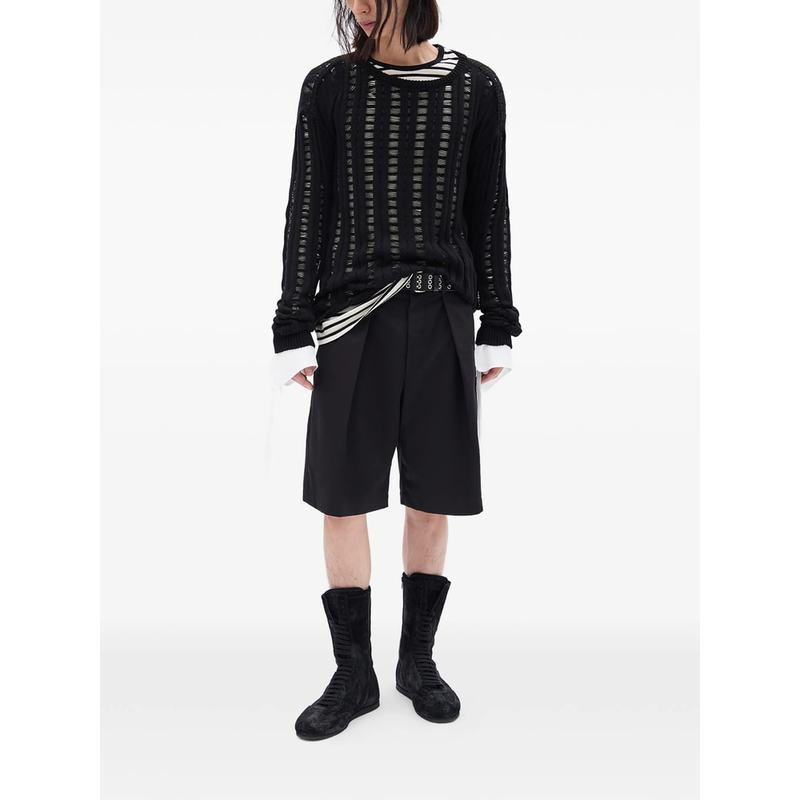 Ann Demeulemeester Short - Black