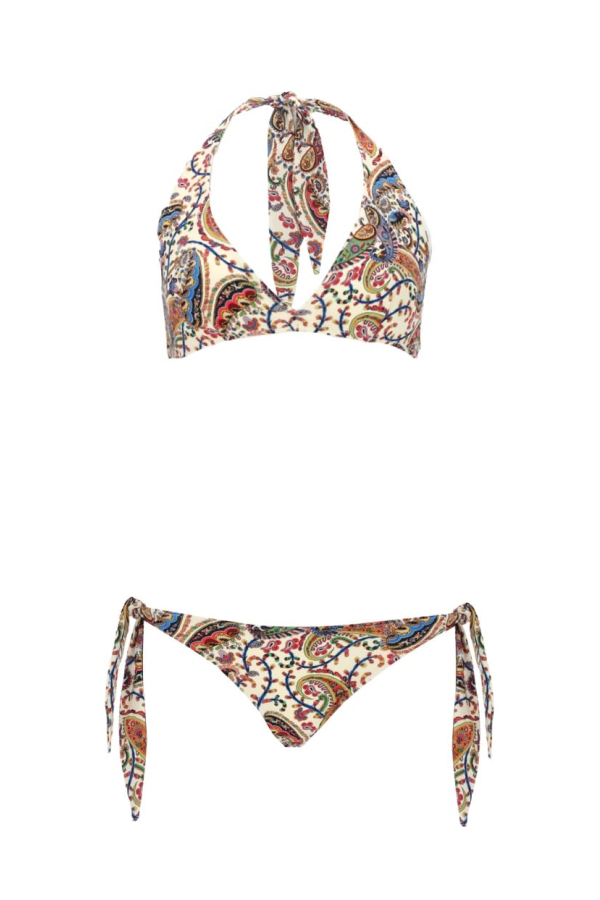 Etro Floral Paisley Motif Bikini - Multicolour