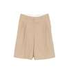 Ami Alexandre Mattiussi Short Shorts - Taupe Beige - Thumbnail 1