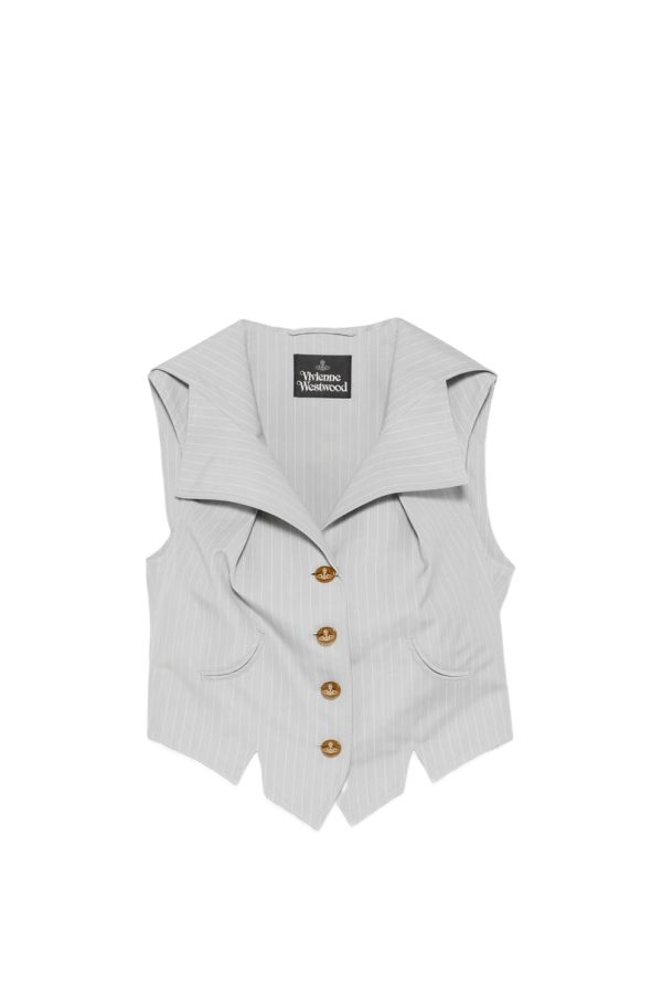 Vivienne Westwood Waistcoat - Grey/White