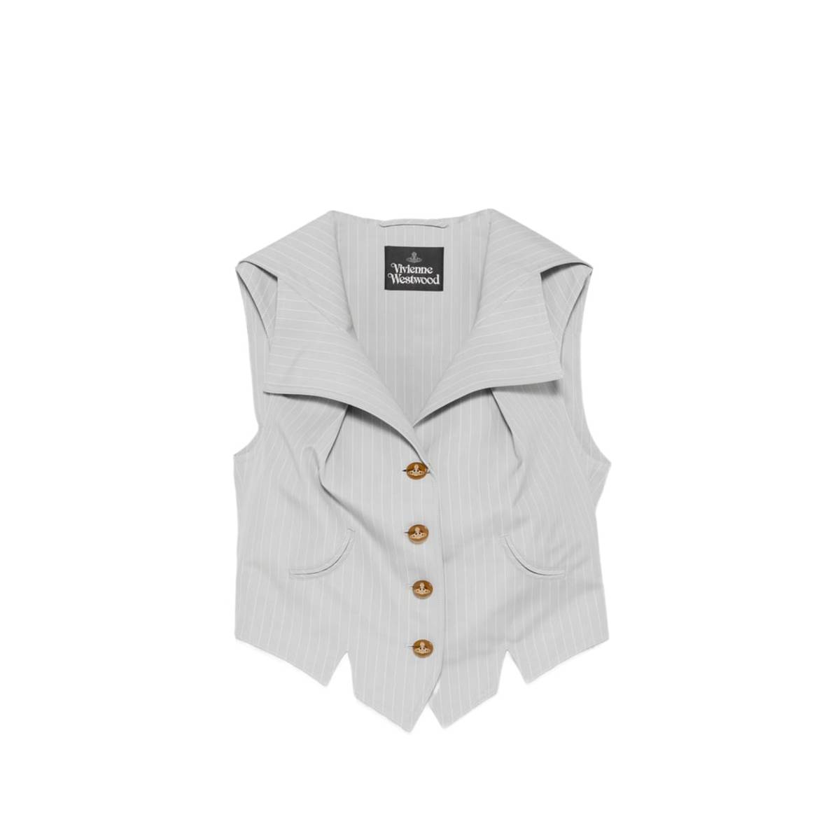 Vivienne Westwood Waistcoat - Grey/White - Image 1 of 5