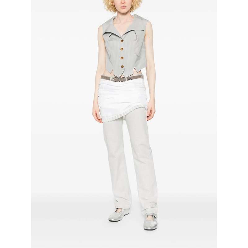 Vivienne Westwood Waistcoat - Grey/White
