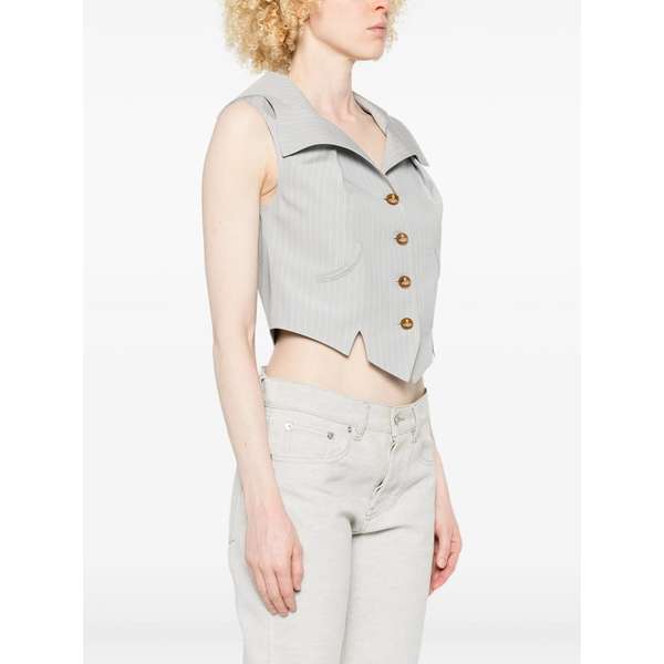 Vivienne Westwood Waistcoat - Grey/White