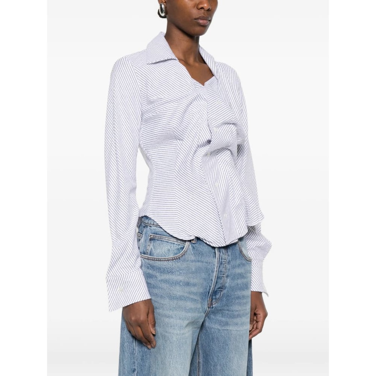 Vivienne Westwood Shirt - White/Blue - Image 4 of 5