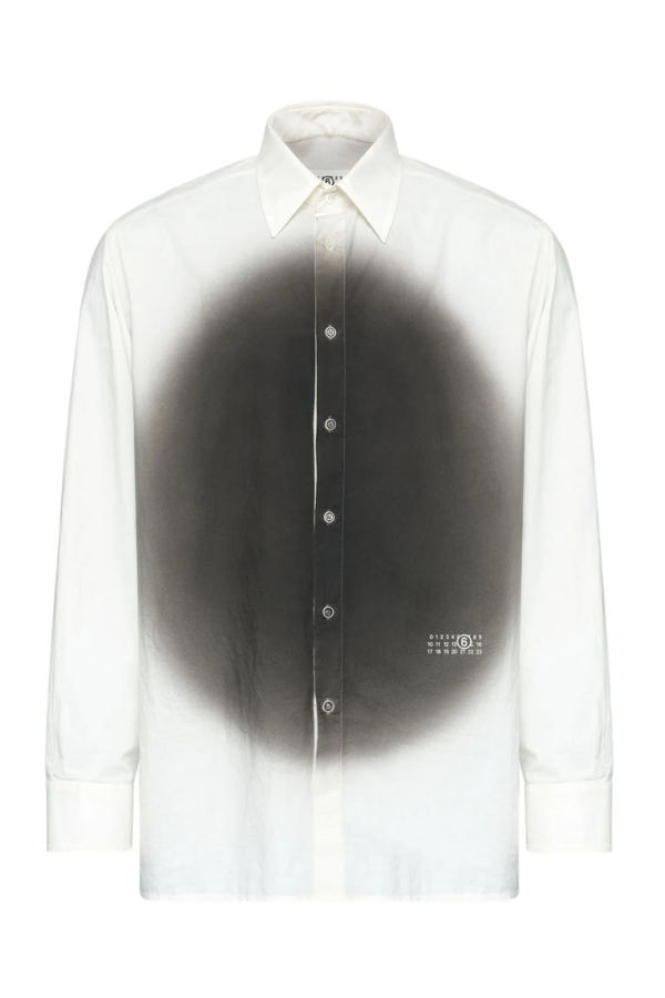 MM6 Maison Margiela Graphic Print Shirt - White